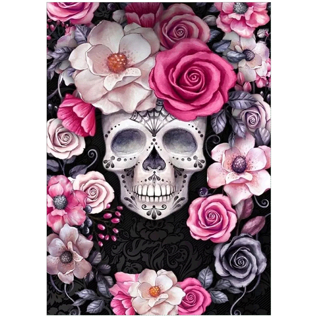 Skull Diamond Painting Kits for Adults, Horror Diamond Art Kits for Adults,  Halloween Diamond dots for Adults for Gift Home Wall Decor(16x12inch) -  Yahoo Shopping